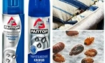 Sprej i aerosoli iz posteljice